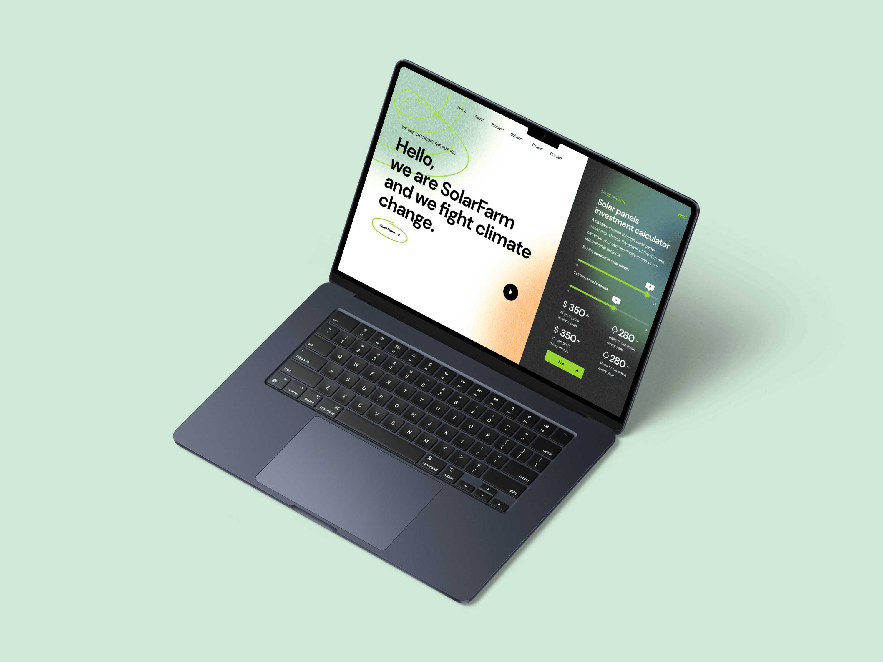 Solar Energy Web Calculator - Web app idea